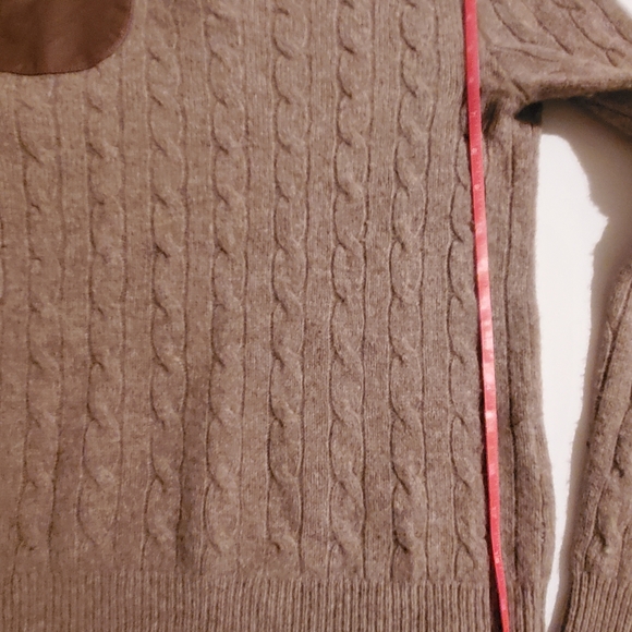 Ralph Lauren Blue Label 80's Vintage Wool/ Angora Patch Sweater sz M - Picture 6 of 9